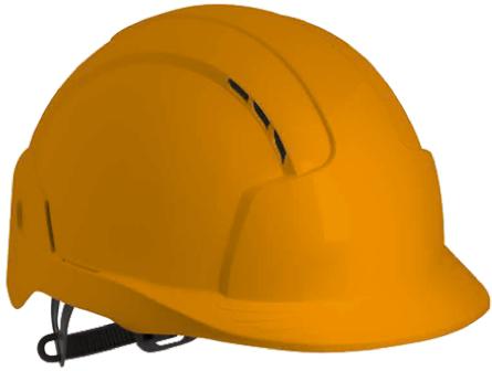 AJB160-000-800 JSP EVOLite Orange ABS Standard Peak Vented Hard Hat