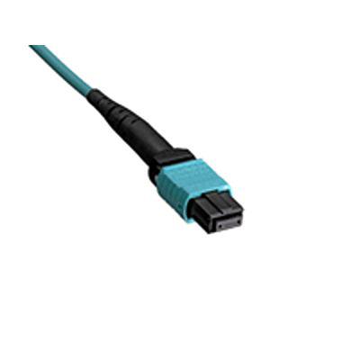 106283-1040 Molex Multi Mode OM3 Fibre Optic Cable, 4.5mm, Light Blue, 40m