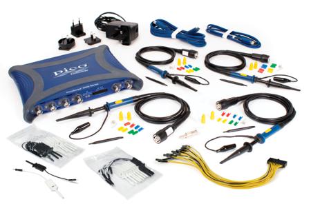 PicoScope 3417E MSO Pico Technology 3000E Series, 350MHz Mixed Signal Oscilloscope, 4 Analogue Channels, 16 Digital Channels - RS Calibrated