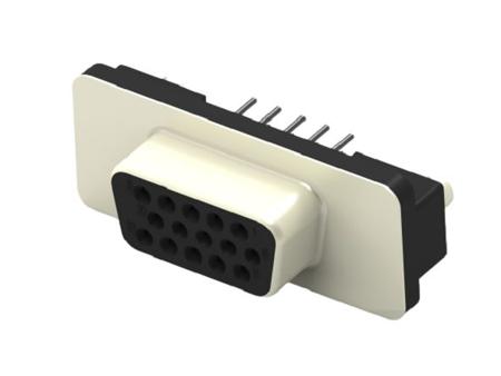 2317171-1 TE Connectivity 2317171 15 Way Through Hole D-sub Connector Receptacle, 2.29mm Pitch, with Through Hole