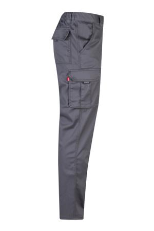 103005S_08_38 Velilla 103005S Grey 16% Polyester, 38% EME, 46% Cotton Stretchy Trousers 33in, 83cm Waist