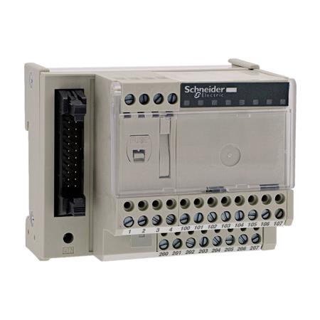 ABE7H08R21 Schneider Electric Modicon ABE7 Series I/O module for Use with Modicon ABE7, 30 V Supply, Current Output, 8-Input,