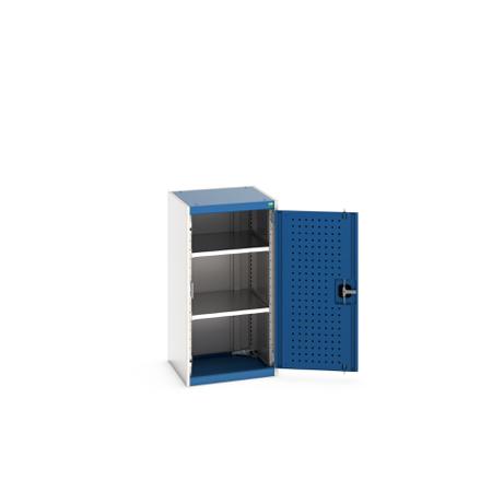 40010098.11V Bott 1 Door Sheet Steel Cupboard, 525 x 525 x 1000mm