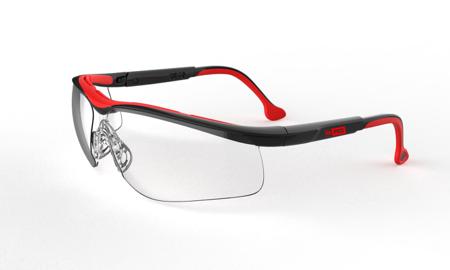 589-586 RS PRO RSP20 Safety Glasses, Anti-Scratch, Anti-Fog Coating, Clear Polycarbonate Lens, Thermoplastic Rubber,