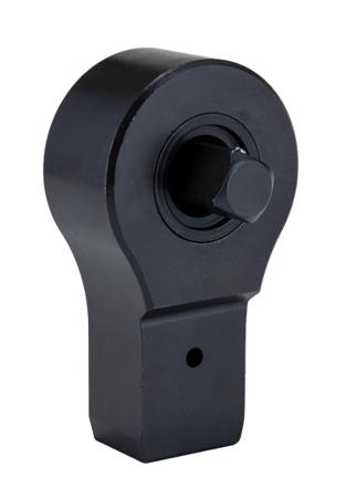 58250080 STAHLWILLE 735 Series Round Ratchet, 76 mm, 24.5 x 28mm Insert, Black Oxidized Finish