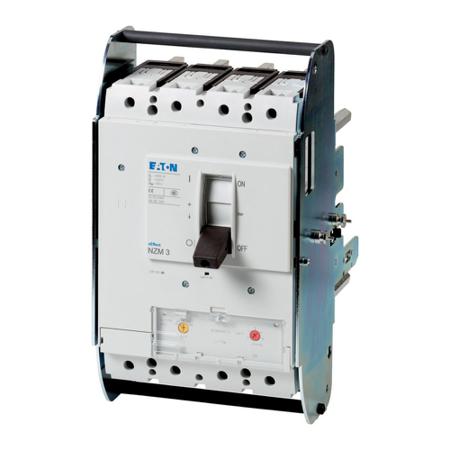 113532-NZMN3-4-A320-AVE Eaton, Eaton Moeller NZM MCCB Molded Case Circuit Breaker 4P 320A, Breaking Capacity 5 kA, Withdrawable