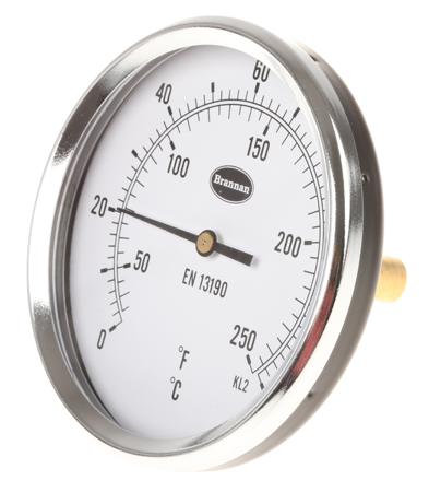 324-8441 RS Pro Fahrenheit/Centigrade Dial Clip On Dry Back Thermometer Suitable For Various Applications