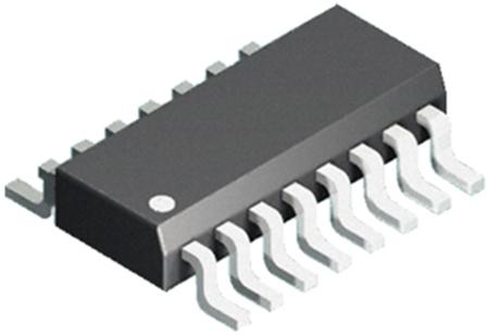 IS2801-4 Isocom  DC Input NPN Phototransistor Output Quad Optocoupler, Surface Mount, 16-Pin SMD