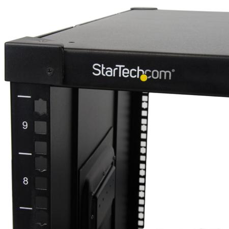 RK960CP 9U Server Rack With Steel 4-Post Frame in Black