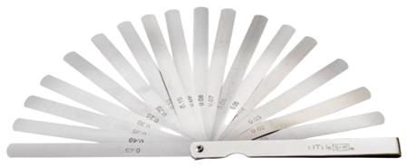 TOOLFEELERGAUGES150 SNR  Feeler Gauge, 17 Blades