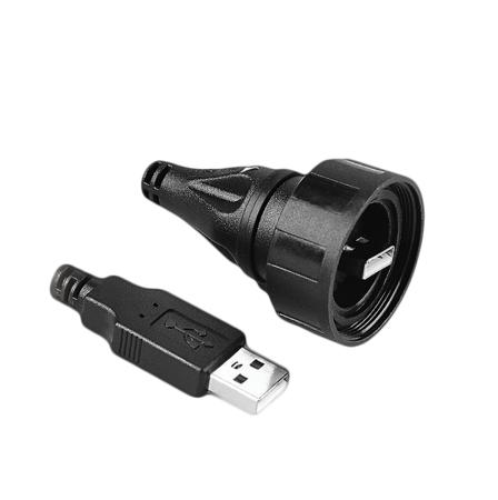 PX0840/AA/2M00 Bulgin USB 2.0, Male USB A to Male USB A, 2m
