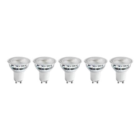 145230 EcoPack 5pcs LED DIM GU10 4.5W 350lm 827