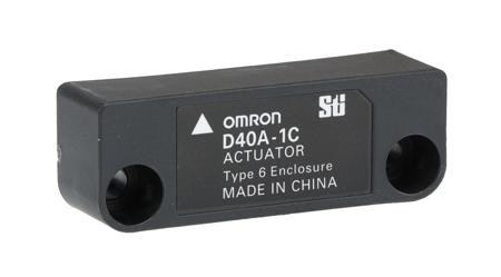 D40A-1C015-F Omron - D40A_G9SX-N Non-Contact Door Switch D40A_G9SX-NS Electronic Detection Safety Non Contact Switch, 24 V, 1NO,