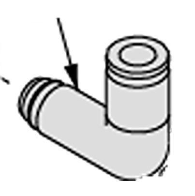 SZ3000-73-1A-L6 SMC SZ3000 Series Elbow Threaded-toTube Adaptor, 6 mm, Threaded-to-Tube Connection Style,