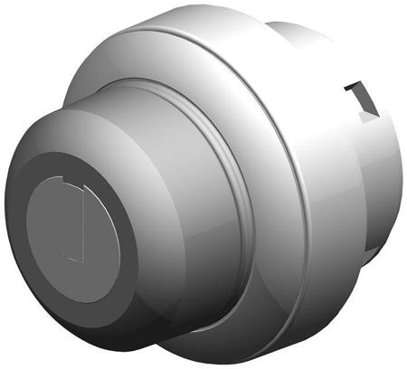 6AV76741ME500AA0 Siemens IP65 Key Switch, 100 mA 2-Way