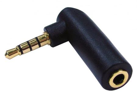 286-2891 RS PRO A/V Connector Adapter, Male 3.5 mm Stereo to Female 3.5 mm Stereo