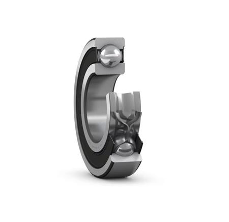 6313-2RS1 SKF  1 Row Ball Bearing - 65 mm ID, 140 mm OD
