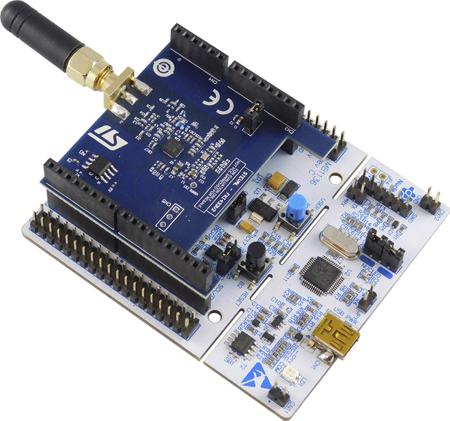 STEVAL-FKI433V2 STMicroelectronics Sub-1GHz (430-470 MHz) Transceiver Development Kit Based on S2-LP STM32L0 Wireless Development Kit