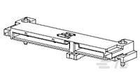 1735849-1 TE Connectivity 1735849 Series Right Angle Board Mount PCB Header, 22 Contact(s), 1.27mm Pitch, 1 Row(s)