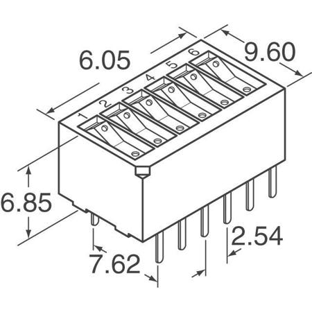 1825286-1 TE Connectivity ALCOSWITCH Switches