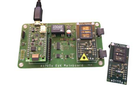 AS705X_EVALKIT_BT ams OSRAM  AS705X Evaluation Board Signal Conversion Development Tool