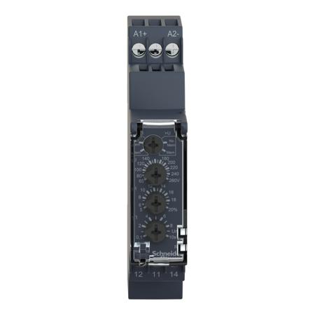 RM17UAS15 Schneider Electric Voltage Monitoring Relay, 1 Phase, SPDT, 65 → 260V ac/dc, DIN Rail