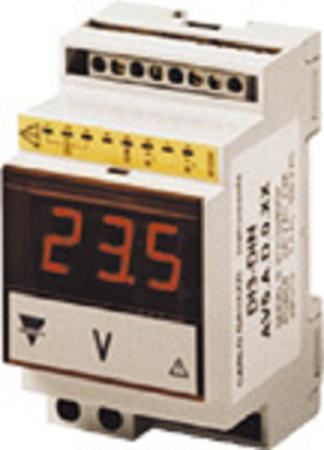 DI3DINAV5AD0XX Carlo Gavazzi DI3DINAV5AD0 7-segment LED Current Meter for Current, Voltage, 89mm x 53.5mm