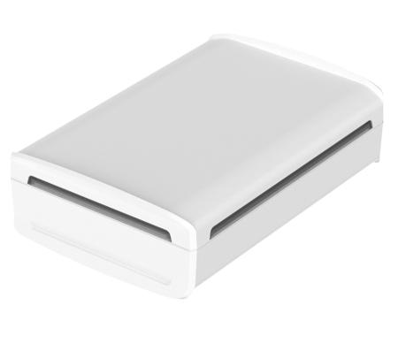 48424330-HMT1 Bopla BoVersa Series White Polycarbonate Desktop Enclosure, 180 x 120 x 52mm