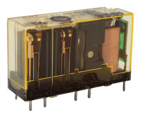 RF1V-3A1BL-D24 Idec PCB Mount Force Guided Relay, 24V dc Coil Voltage, 4 Pole, 3PDT