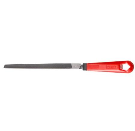 TRI.MD200EMA Facom 200mm, Second Cut, Triangular Engineers File With Soft-Grip Handle