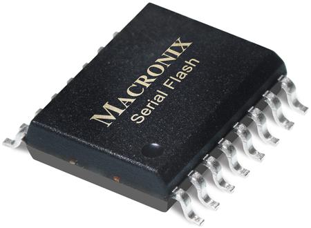 MX25L6433FMI-08G Macronix NOR 64Mbit Serial Flash Memory 16-Pin SOP,