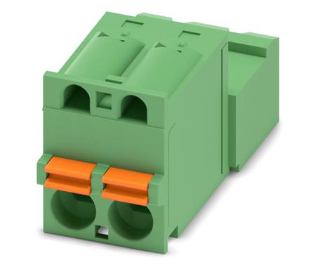 1942594 Phoenix Contact, 5.08mm Pitch, FKIC 2.5 HC/2-ST-5.08, 2 Way, , Pluggable Terminal Block, Inverted Plug, Cable Mount,
