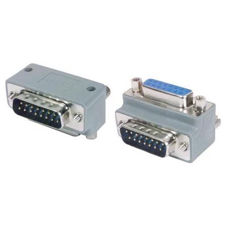 DG9015MF3 L-Com D Sub Adapter Male 15 Way D-Sub to Female 15 Way D-Sub