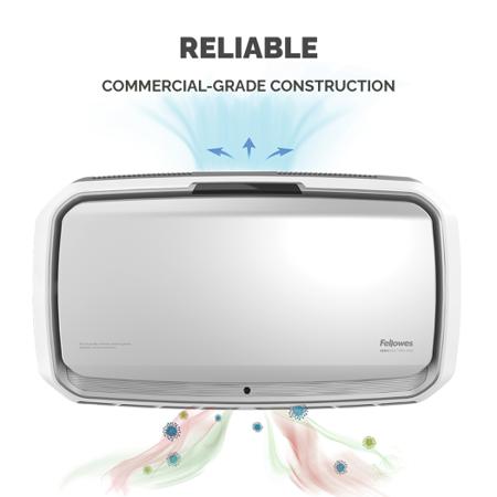 9451001 Fellowes HEPA Air Purifier, 110m², 31 dB, 36 dB, 40 dB, 47 dB, 55 dB