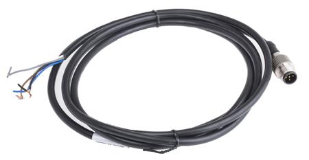 877-1163 RS PRO Male 5 way M12 to Unterminated Unterminated Sensor Actuator Cable, 2 m