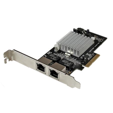 ST2000SPEXI StarTech.com 2 Port PCIe RJ45 Network Card, 10/100/1000Mbit/s