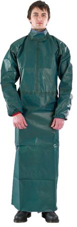 GR40T-00215-06 Ansell Green Coverall, EN 1073-2, EN 1149-5, EN 14126, XXL
