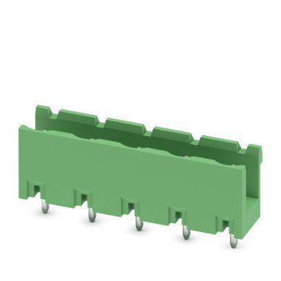 1766592 Phoenix Contact Straight Wave Soldering Mount PCB Header, 5 Contact(s), 7.62 mm Pitch, 1 Row, Unshrouded