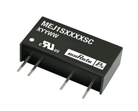 MEJ1S1215SC Murata Power Solutions MEJ1 1W Isolated DC-DC Converter Through Hole, Vin 10.8 → 13.2 V dc, Vout 15V dc