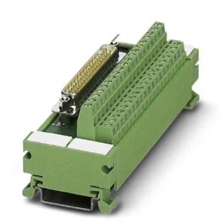 2962780 Phoenix Contact 15-Contact Male Interface Module, D-sub Connector, DIN Rail Mount, 2.5A
