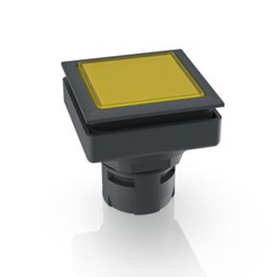 1.65.126.301/1400 RAFI Yellow Push Button Lamp for Use with Push Button
