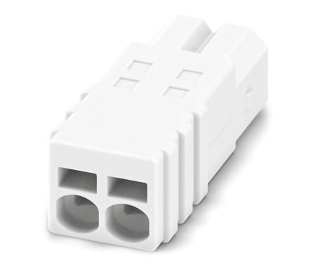 1704853 Phoenix Contact, 2.5mm Pitch, PTSM 0.5/2-P-2.5 WH, 2 Way, , Pluggable Terminal Block, Plug, Cable Mount, Spring Cage