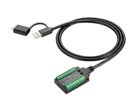 EX-13003 Exsys , Male USB C to Male USB A, 1m