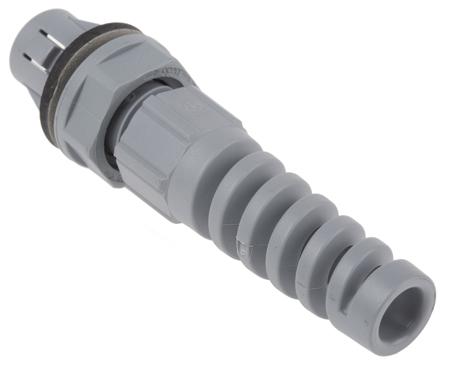 53112934 Lapp M12 Grey Polyamide Cable Gland, IP68
