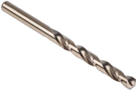 216-533 RS Pro HSCo 10mm Jobber Drill Bit, 133 mm Plain Shank
