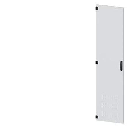 8MF1250-2UT15-2BA2 Siemens 8MF1 Series Steel RAL 7035 Plain Door, 2200mm H, 500mm W for Use with Ventilation Openings