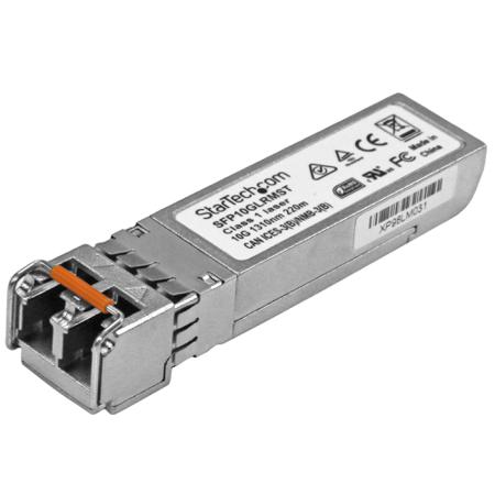 SFP10GLRMST StarTech.com Cisco Compatible LC Multi Mode SFP Transceiver Module, Full Duplex, 10000Mbit/s