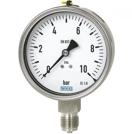 48789310 DN 42.4 Dial Pressure Gauge 5bar, 0bar min.