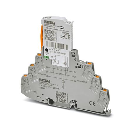 1065314 Phoenix Contact Surge Protector, 10kA, DIN Rail Mount