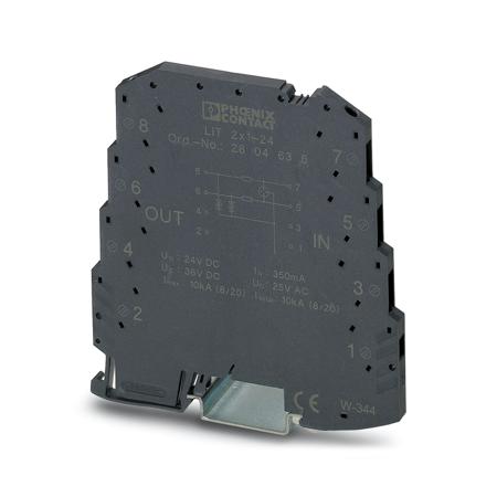 2804636 Phoenix Contact Surge Protector, DIN Rail Mount